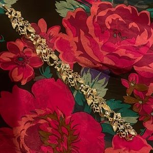 Coro 1950’s Signed Rhinestone Bracelet